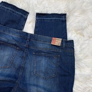 Ruff Hewn Women's Dark Blue Straight Leg Jeans